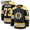 Barn Ishockey Boston Bruins tröja Fanatics Premium Charlie McAvoy 2024-25 Svart Hemma